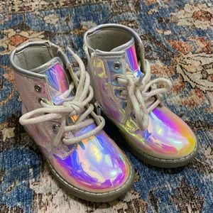 Children’s place shiny boots toddler size 7